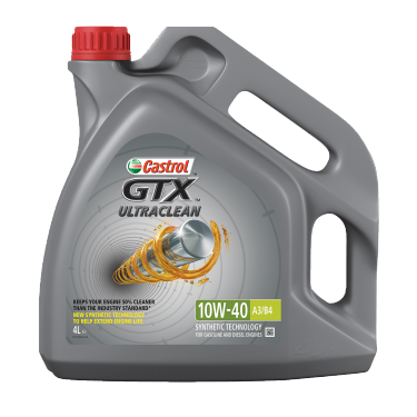Castrol GTX Ultraclean 10W-40 A3/B4 - 1 Liter (neue Artikelnummer)