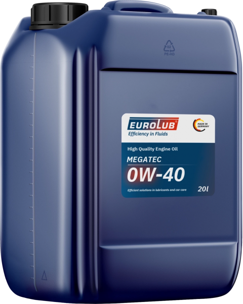 Eurolub Megatec 0W-40 - 20 Liter