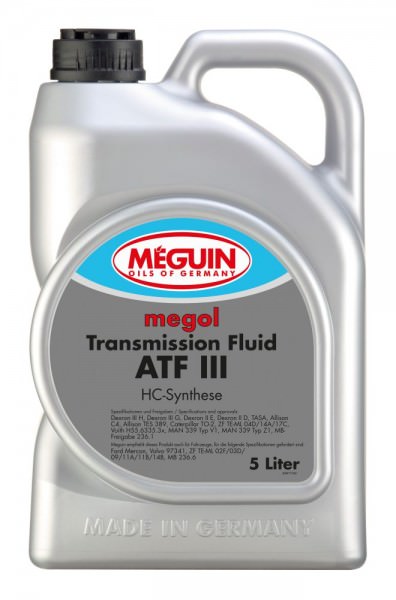 Meguin megol Transmission Fluid ATF III - 5 Liter