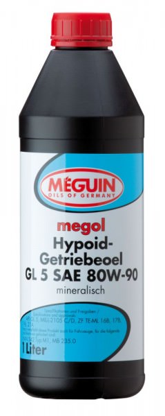 Meguin megol Hypoid-Getriebeoel GL5 SAE 80W-90 - 1 Liter