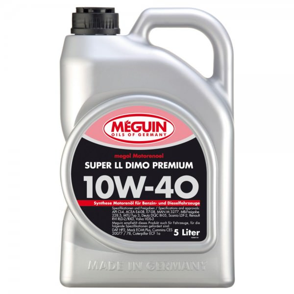 Meguin megol Motorenoel Super LL DIMO Premium 10W-40 - 5 Liter