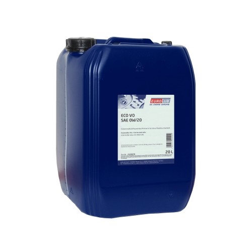 Eurolub ECO VO SAE 0W/20 - 20 Liter