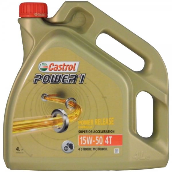 Castrol Power 1 4T 15W-50 - 4 Liter